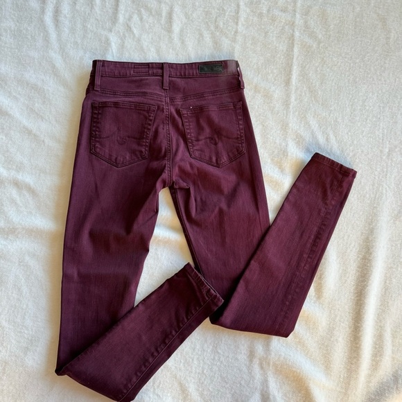 AG Adriano Goldschmied The Farrah High Rise Skinny Jeans Size 25R - Picture 10 of 12